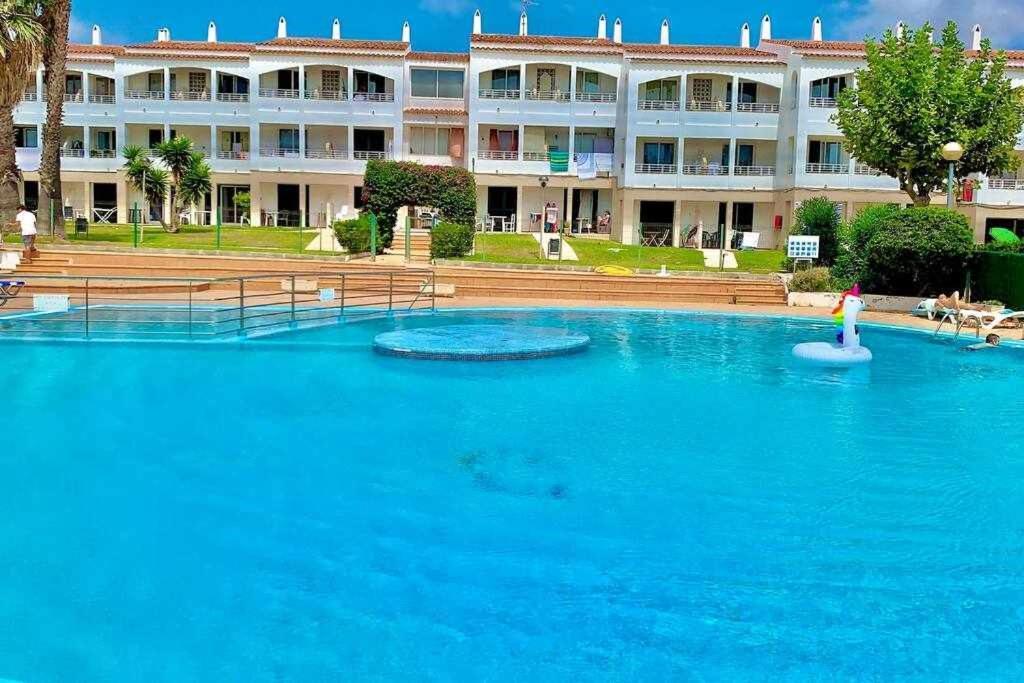 Pura Vida Apartamento Con Piscina Cala'N Blanes  Exterior foto