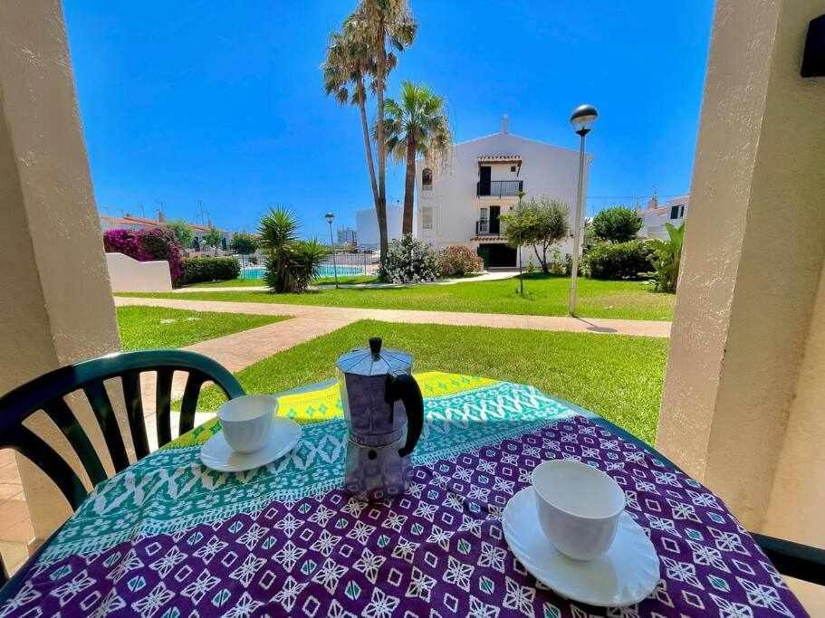 Pura Vida Apartamento Con Piscina Cala'N Blanes  Exterior foto